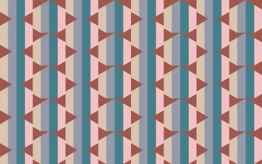 Tekrarlanan şekillerle soyut yaratıcı arkaplan