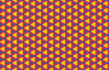 Altıgen desenli modern renkli arkaplan