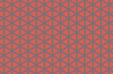 Tekrarlanan şekillerle soyut yaratıcı arkaplan