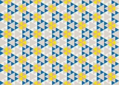 Tekrarlanan şekillerle soyut yaratıcı arkaplan