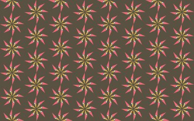 Tekrarlanan şekillerle soyut yaratıcı arkaplan