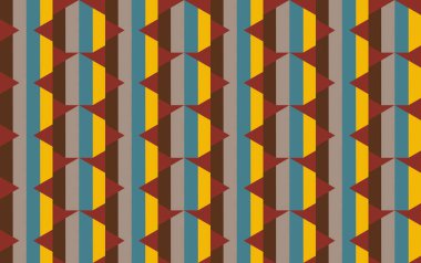 Tekrarlanan şekillerle soyut yaratıcı arkaplan