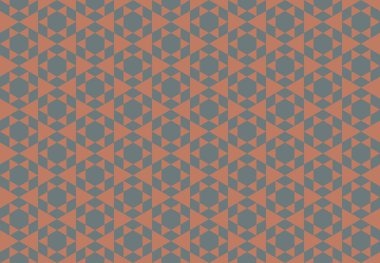 Tekrarlanan şekillerle soyut yaratıcı arkaplan