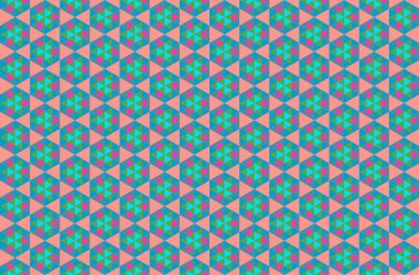 Altıgen desenli modern renkli arkaplan