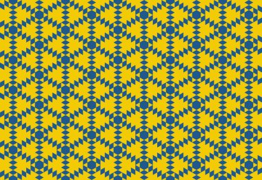 Tekrarlanan şekillerle soyut yaratıcı arkaplan