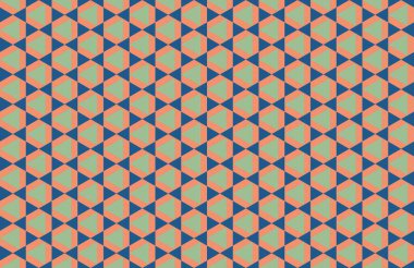 Tekrarlanan şekillerle soyut yaratıcı arkaplan