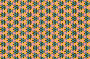 Altıgen desenli modern renkli arkaplan