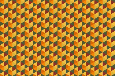 Altıgen desenli modern renkli arkaplan