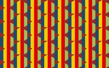 Tekrarlanan şekillerle soyut yaratıcı arkaplan