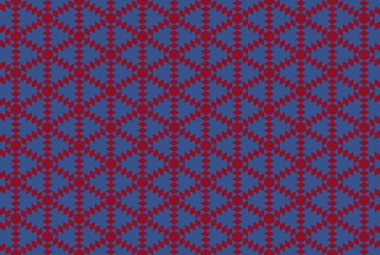 Tekrarlanan şekillerle soyut yaratıcı arkaplan