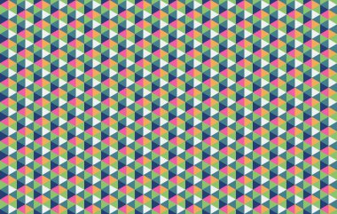 Tekrarlanan şekillerle soyut yaratıcı arkaplan