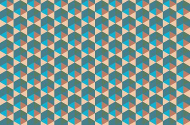 Altıgen desenli modern renkli arkaplan