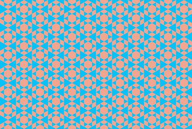 Altıgen desenli modern renkli arkaplan