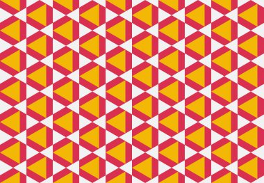 Geometrik elementlerle kusursuz soyut arkaplan