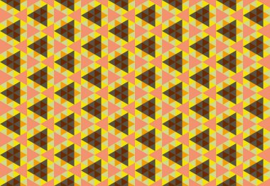 Altıgen desenli modern renkli arkaplan