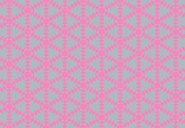 Tekrarlanan şekillerle soyut yaratıcı arkaplan