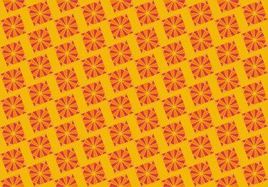 Altıgen desenli modern renkli arkaplan