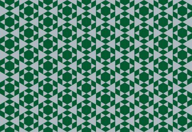 Altıgen desenli modern renkli arkaplan