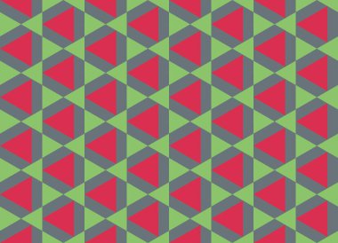 Geometrik elementlerle kusursuz soyut arkaplan