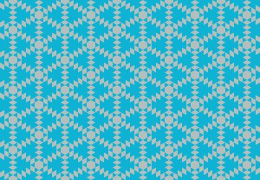 Tekrarlanan şekillerle soyut yaratıcı arkaplan