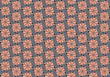 Geometrik elementlerle kusursuz soyut arkaplan