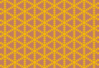 Altıgen desenli modern renkli arkaplan