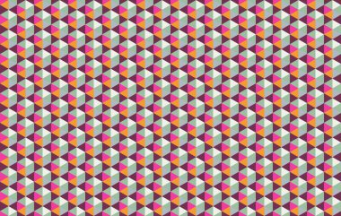 Geometrik elementlerle kusursuz soyut arkaplan