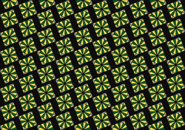 Geometrik elementlerle kusursuz soyut arkaplan