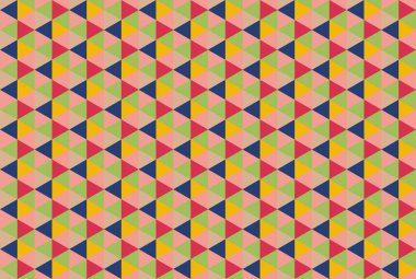 Altıgen desenli modern renkli arkaplan