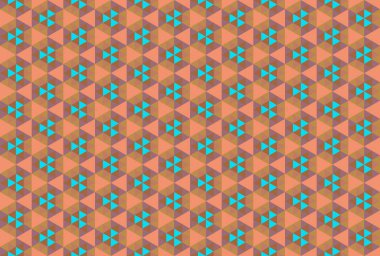 Tekrarlanan şekillerle soyut yaratıcı arkaplan
