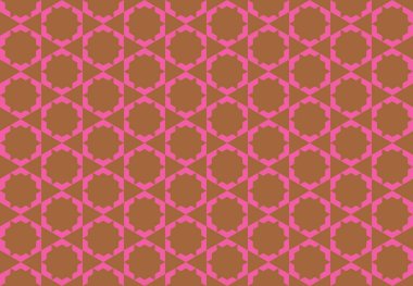 Altıgen desenli modern renkli arkaplan