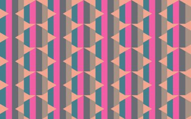 Altıgen desenli modern renkli arkaplan
