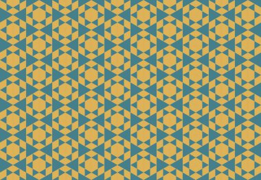 Altıgen desenli modern renkli arkaplan