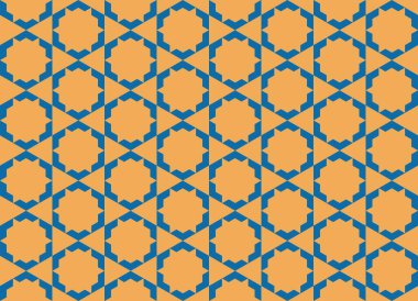 Tekrarlanan şekillerle soyut yaratıcı arkaplan