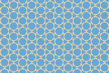 Tekrarlanan şekillerle soyut yaratıcı arkaplan