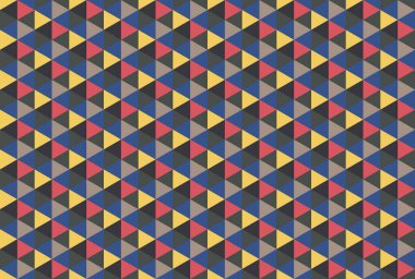 Tekrarlanan şekillerle soyut yaratıcı arkaplan