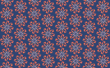 Tekrarlanan şekillerle soyut yaratıcı arkaplan