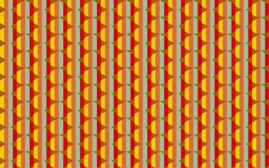 Tekrarlanan şekillerle soyut yaratıcı arkaplan