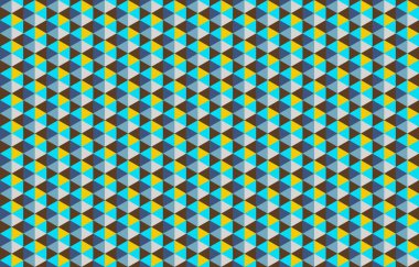 Altıgen desenli modern renkli arkaplan