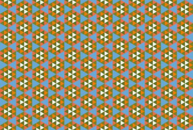 Altıgen desenli modern renkli arkaplan