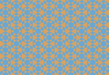 Tekrarlanan şekillerle soyut yaratıcı arkaplan