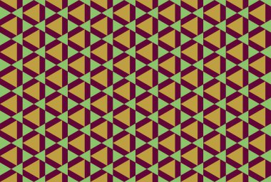 Altıgen desenli modern renkli arkaplan