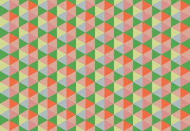 Altıgen desenli modern renkli arkaplan