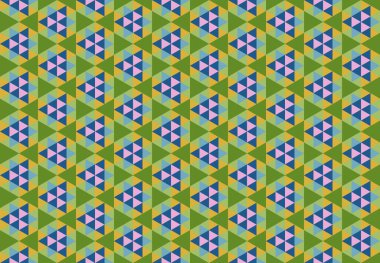 Tekrarlanan şekillerle soyut yaratıcı arkaplan