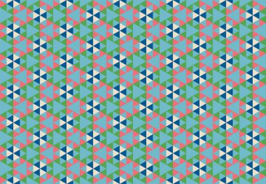 Geometrik elementlerle kusursuz soyut arkaplan