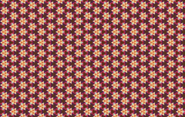 Altıgen desenli modern renkli arkaplan