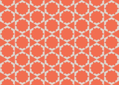 Tekrarlanan şekillerle soyut yaratıcı arkaplan