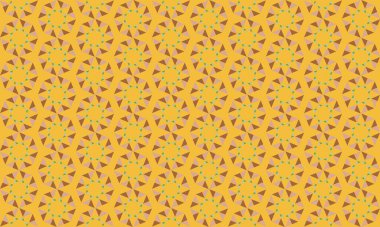 Tekrarlanan şekillerle soyut yaratıcı arkaplan