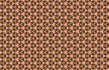 Altıgen desenli modern renkli arkaplan