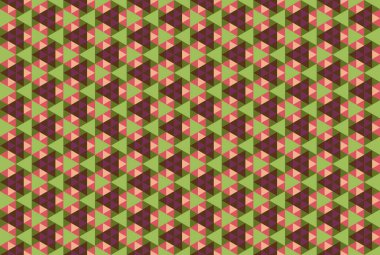 Altıgen desenli modern renkli arkaplan